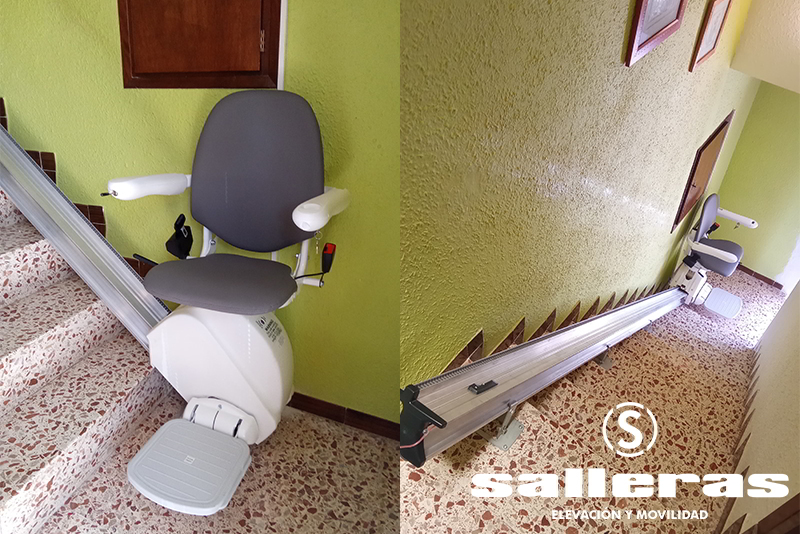 Mejorando la accesibilidad en el pueblo de Arnés con nuestra silla salvaescaleras
