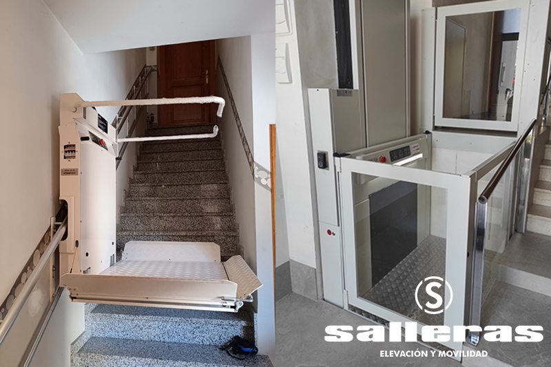 Descubre las principales diferencias entre plataformas Salvaescaleras y verticales